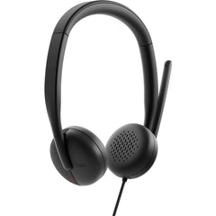DELL WH3024 Headset Wired Head-band Calls/Music USB Type-C Black