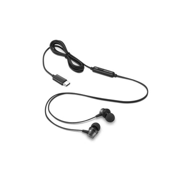Lenovo 4XD1J77351 headphones/headset Wired In-ear Office/Call center USB Type-C Black