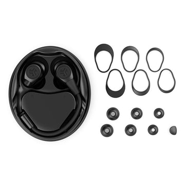 JLab Work Buds Headphones True Wireless Stereo (TWS) In-Ear Calls/Music/Sport/Everyday USB Type-C Bluetooth Black