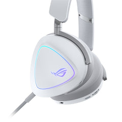 ASUS ROG Delta II Headset Wired & Wireless Head-Band Gaming USB Type-C Bluetooth White
