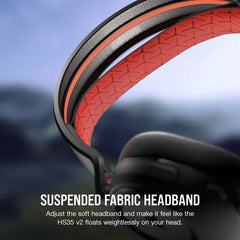 Corsair HS35 V2 Headset Wired Head-Band Gaming Carbon