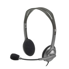 Logitech Stereo Headset H110 Wired Head-band Office/Call center Grey