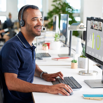 Logitech Stereo Headset H110 Wired Head-band Office/Call center Grey