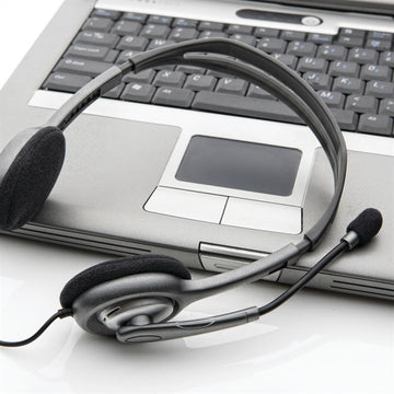 Logitech Stereo Headset H110 Wired Head-band Office/Call center Grey