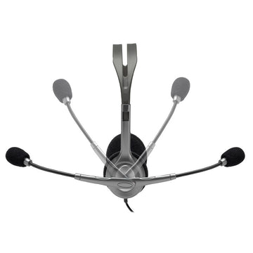 Logitech Stereo Headset H110 Wired Head-band Office/Call center Grey