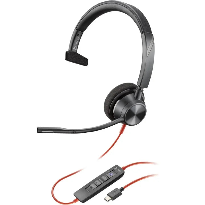 HP Poly Savi 7310 Headset Wireless Head-band Office/Call center Black