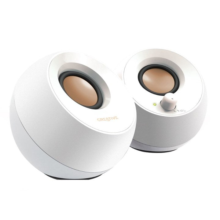 Creative Labs Pebble White Wired 4.4 W