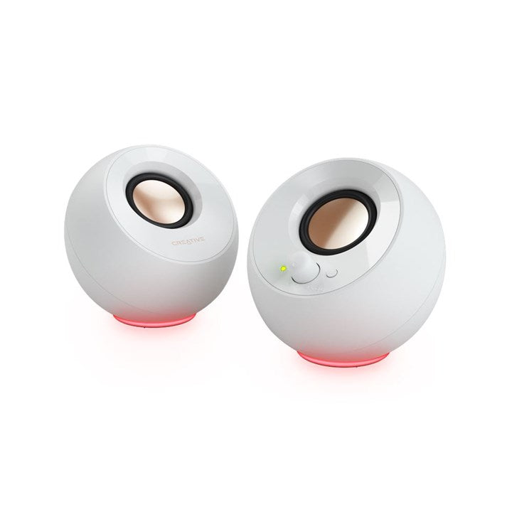 Creative Labs Pebble SE 1-Way White Wired 4.4 W