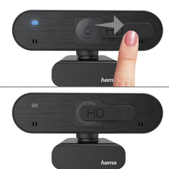 Hama C-600 Pro PC Webcam, 1080p, Voice Over IP, 1.8m, Black
