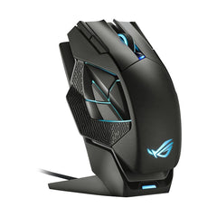 ASUS ROG Spatha X Mouse Gaming Right-Hand RF Wireless + USB Type-C Optical 19000 DPI