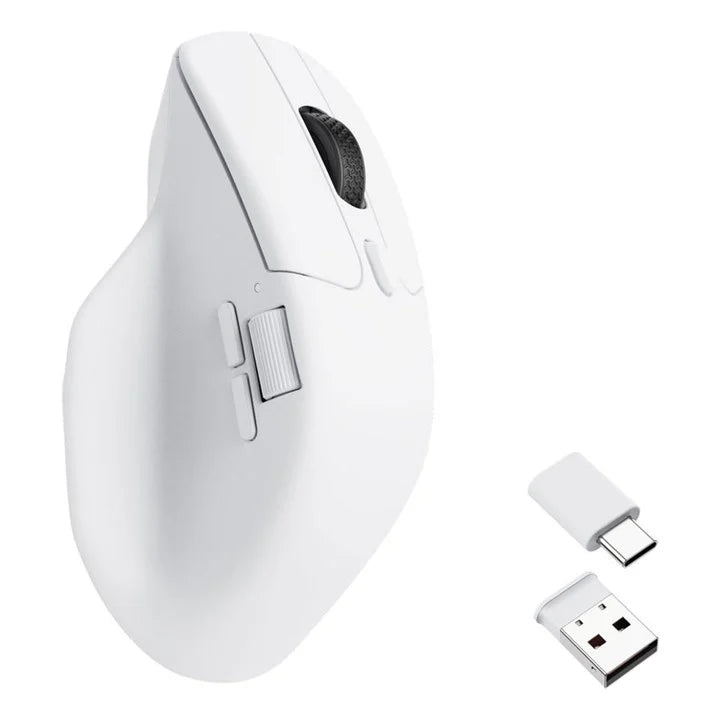 Keychron M6-A3 mouse Home Right-hand RF Wireless + Bluetooth + USB Type-C Optical 26000 DPI