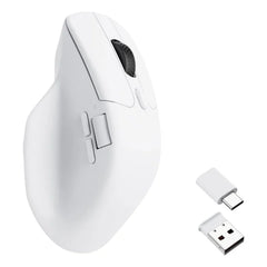 Keychron M6-A3 mouse Home Right-hand RF Wireless + Bluetooth + USB Type-C Optical 26000 DPI