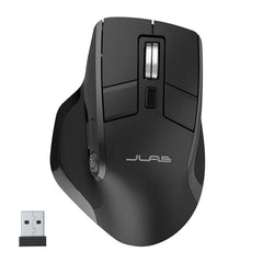JLab Epic Mouse Office Right-Hand Bluetooth + USB Type-A Optical 2400 DPI