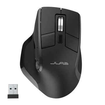 JLab Epic Mouse Office Right-Hand Bluetooth + USB Type-A Optical 2400 DPI