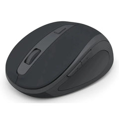 Hama WM-400 Wireless Mouse, Ergonomic, Optical, 6-Button, No Noise, Black