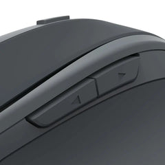 Hama WM-400 Wireless Mouse, Ergonomic, Optical, 6-Button, No Noise, Black