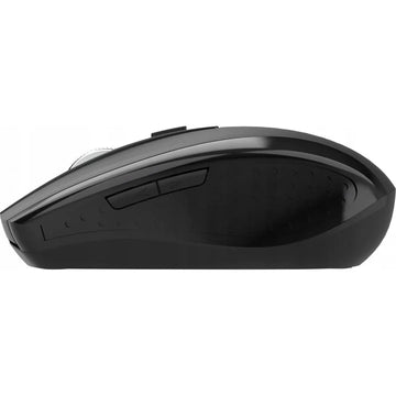 Acer Wireless Mouse MX202, Up to 1600 DPI, RF 2.4GHz Dongle, 6 Buttons, Black