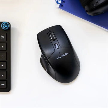 JLab JBuds Mouse Office Right-Hand Bluetooth + USB Type-A Optical 2400 DPI