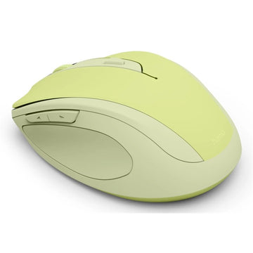 Hama WM-400 Wireless Mouse, Ergonomic, Optical, 6-Button, No Noise, Green