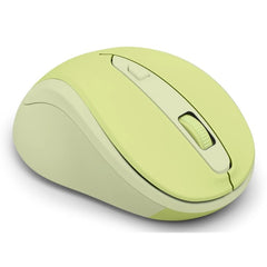 Hama WM-400 Wireless Mouse, Ergonomic, Optical, 6-Button, No Noise, Green