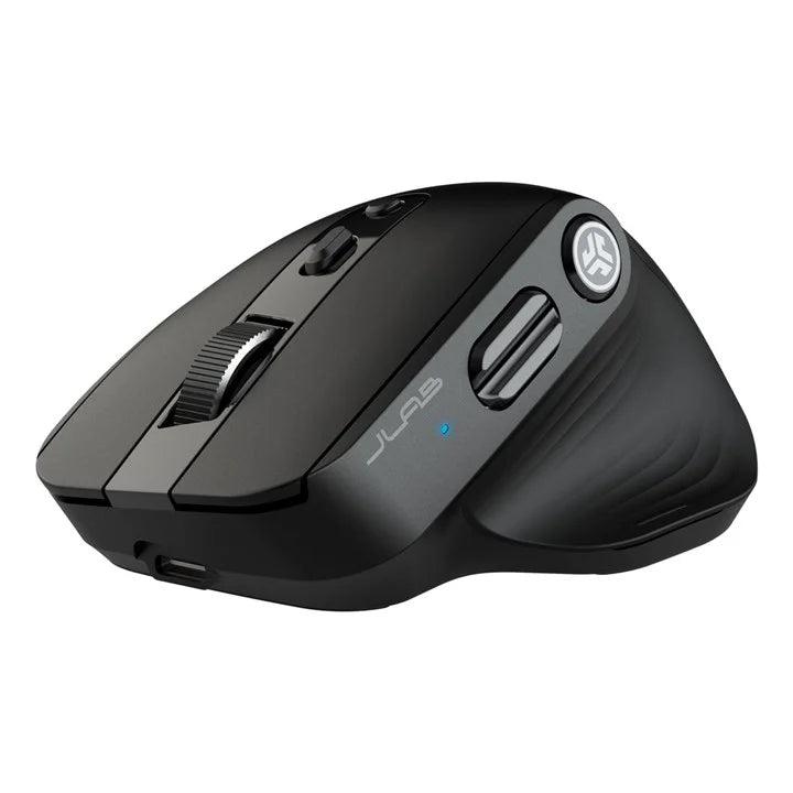JLab 2 Mouse Office Right-Hand Bluetooth + USB Type-C Optical 2400 DPI