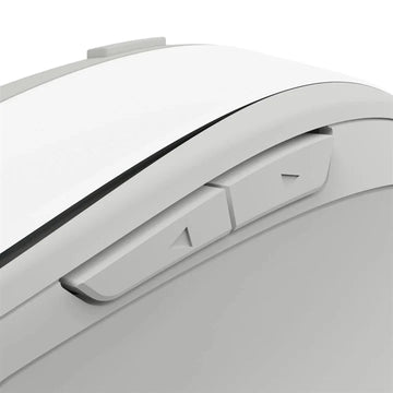 Hama WM-400 Wireless Mouse, Ergonomic, Optical, 6-Button, No Noise, White