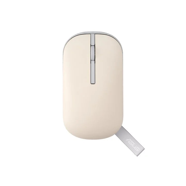 ASUS Marshmallow MD100 Mouse Office Ambidextrous RF Wireless + Bluetooth Optical 1600 DPI