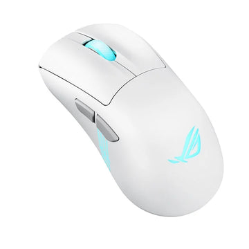 ASUS ROG Keris II Origin WHT Mouse Gaming Right-Hand RF Wireless + Bluetooth + USB Type-A Optical 42000 DPI