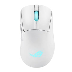 ASUS ROG Keris II Origin WHT Mouse Gaming Right-Hand RF Wireless + Bluetooth + USB Type-A Optical 42000 DPI