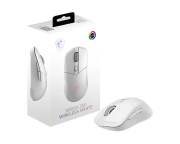 MSI Versa 300 Wireless Mouse Gaming Right-Hand RF Wireless + Bluetooth + USB Type-C Optical 8000 DPI