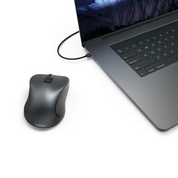 Hama Canosa V2 Bluetooth Wireless Mouse, Right and Left Handed, Grey