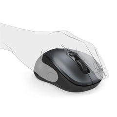 Hama Canosa V2 Bluetooth Wireless Mouse, Right and Left Handed, Grey