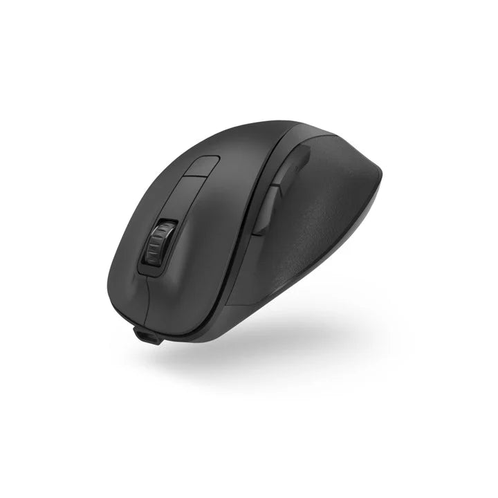 Hama MW-500 Recharge Optical 6-Button Wireless Mouse, Battery, Ergonomic, Black
