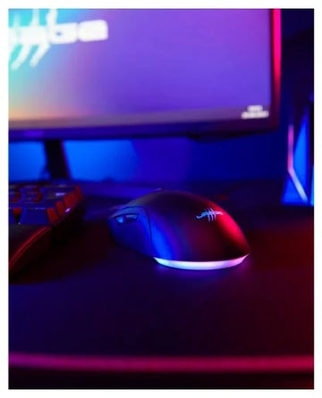 uRage Reaper 250 Gaming Mouse, USB-A Plug, 6 Button, Black