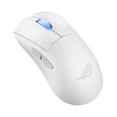 ASUS ROG Keris II Ace Wireless AimPoint White Mouse Gaming Right-Hand RF Wireless + Bluetooth + USB Type-A Optical 42000 DPI