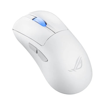 ASUS ROG Keris II Ace Wireless AimPoint White Mouse Gaming Right-Hand RF Wireless + Bluetooth + USB Type-A Optical 42000 DPI