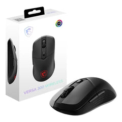 MSI VERSA 300 WIRELESS Mouse Gaming Right-Hand RF Wireless + Bluetooth + USB Type-C Optical 8000 DPI
