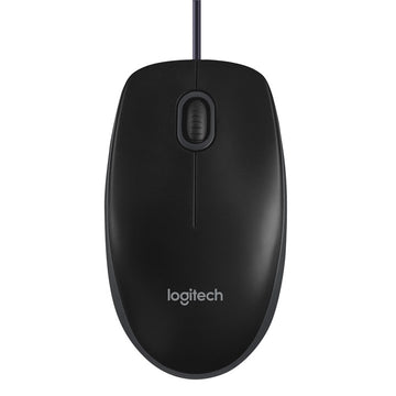 Logitech B100 mouse Ambidextrous USB Type-A Optical 800 DPI