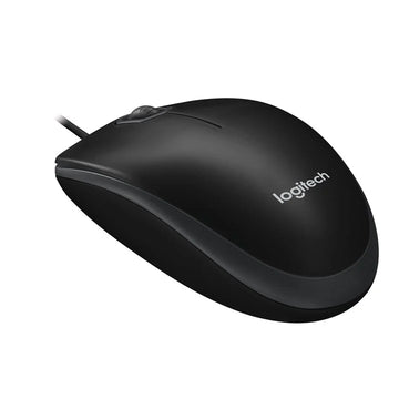 Logitech B100 mouse Ambidextrous USB Type-A Optical 800 DPI