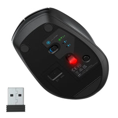 JLab GO Mouse Office Ambidextrous RF Wireless + Bluetooth 1600 DPI