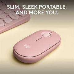 Logitech Pebble 2 M350s mouse Ambidextrous RF Wireless + Bluetooth Optical 4000 DPI
