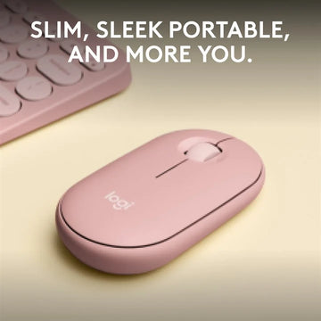 Logitech Pebble 2 M350s mouse Ambidextrous RF Wireless + Bluetooth Optical 4000 DPI