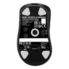 ASUS ROG Keris II Origin BLK Mouse Gaming Right-Hand RF Wireless + Bluetooth + USB Type-A Optical 42000 DPI