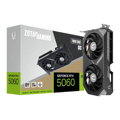 ZOTAC NVIDIA GeForce RTX 5060 TWIN EDGE OC 8GB Blackwell Graphics Card