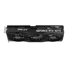 PNY NVIDIA GeForce RTX 5070 12GB Overclocked Triple Fan Blackwell Graphics Card
