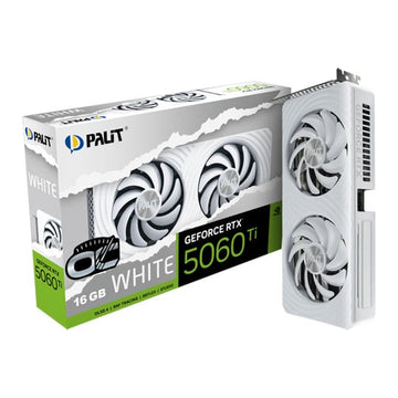 Palit NVIDIA GeForce RTX 5060 Ti White OC 16GB Blackwell Graphics Card