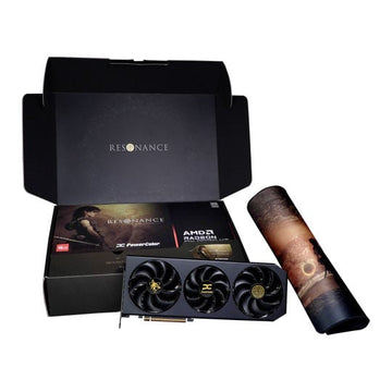 PowerColor AMD Radeon RX 9070 XT HELLHOUND Resonance Edition 16GB GDDR6 Graphics Card