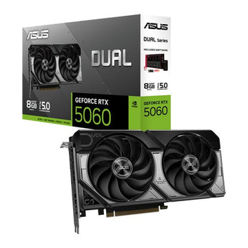 ASUS NVIDIA GeForce RTX 5060 DUAL 8GB Blackwell Graphics Card
