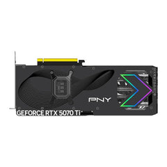 PNY NVIDIA GeForce RTX 5070 Ti 16GB ARGB Overclocked Triple Fan Blackwell Graphics Card