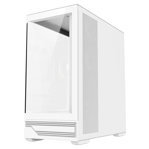 CiT Destiny Mid Tower Gaming Case - White